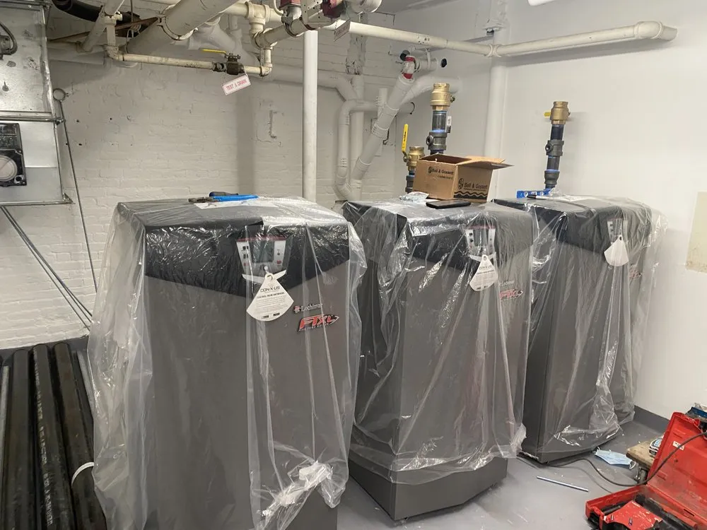 Emergency water heater service in Milton, MA by DHS Plumbing Heating & Cooling