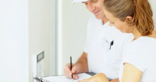 Dial One L. V. Lewis Plumbing Logo