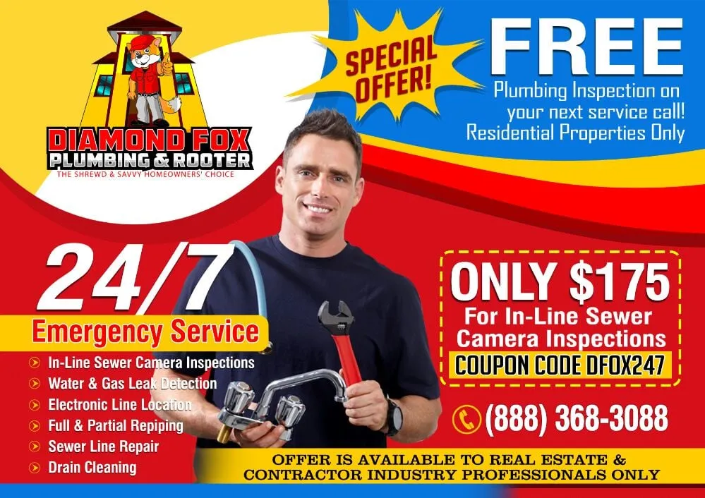 Slide of Diamond Fox Plumbing & Rooter