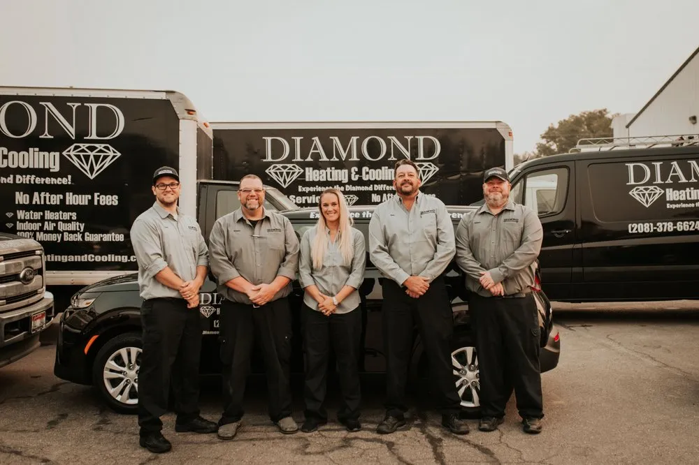 Slide of Diamond Heating And Cooling