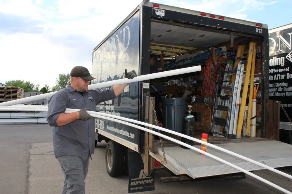 Slide of Diamond Heating And Cooling