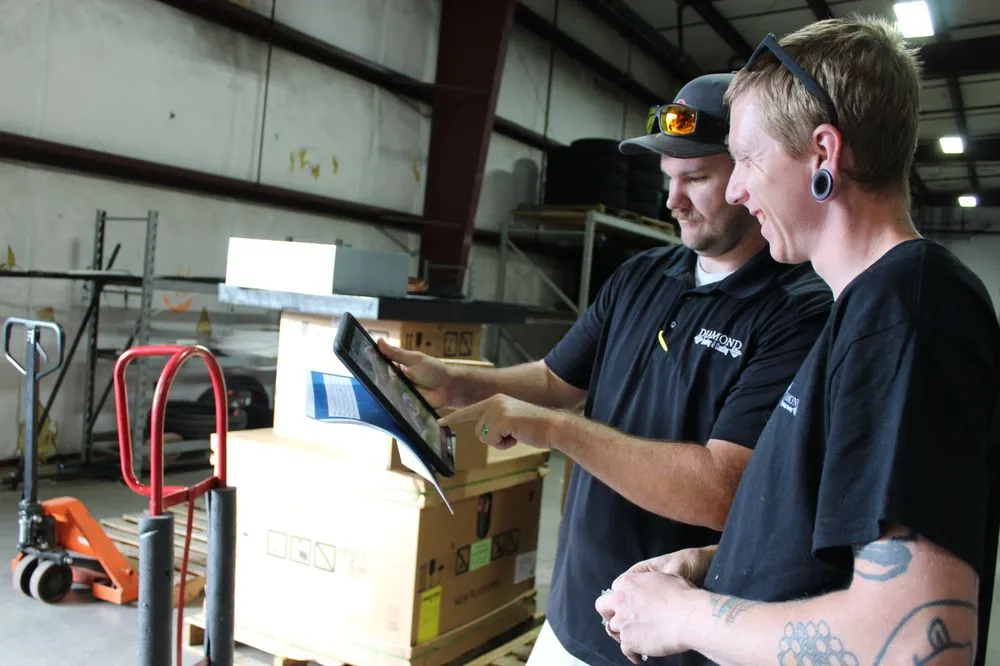 Slide of Diamond Heating And Cooling