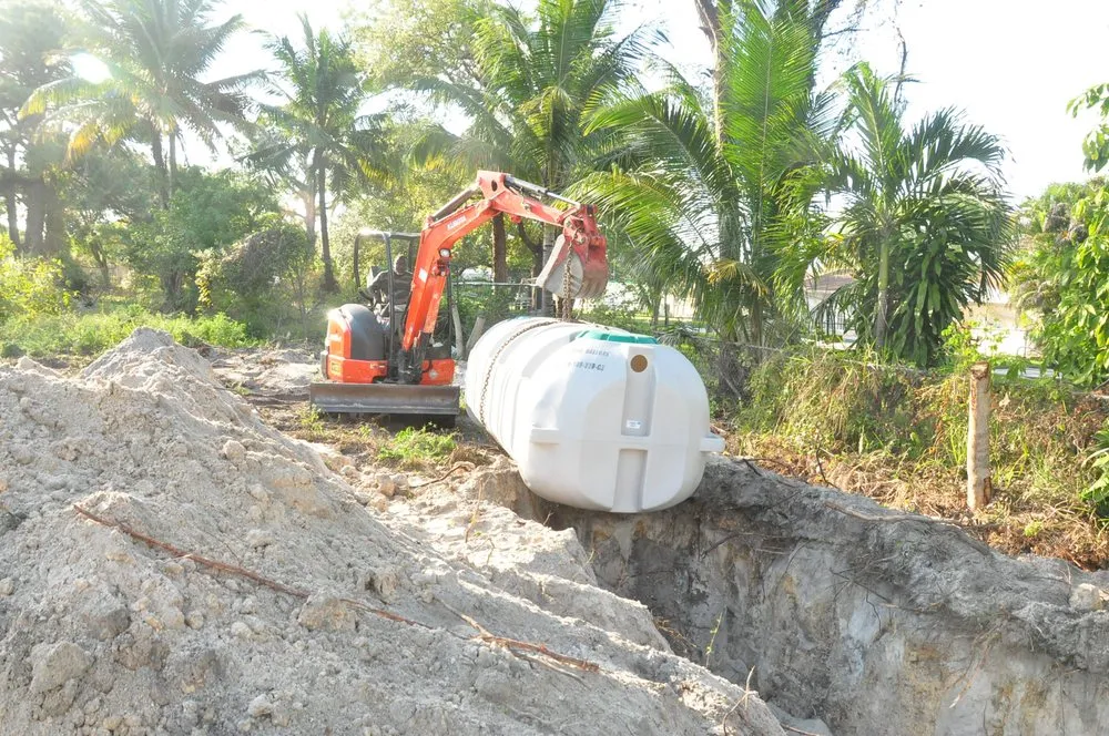 Slide of Diamonds Septic and Grease Trap