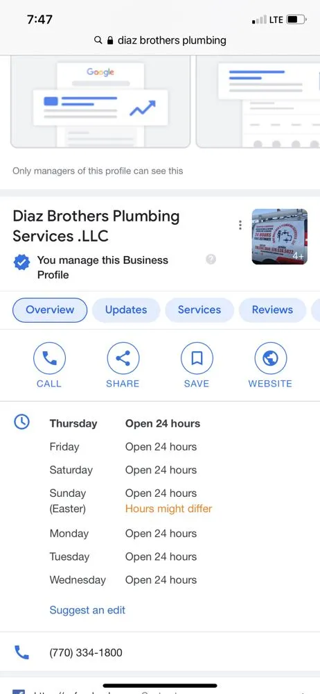 Slide of Diaz Brothers Plumbing Services