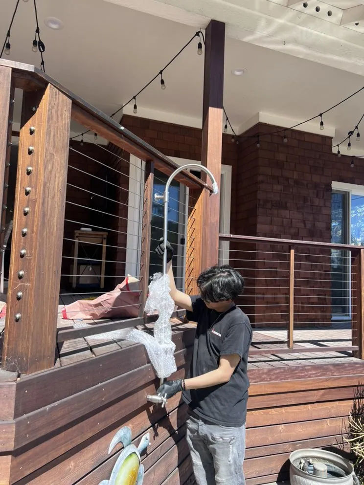 Affordable emergency plumbing for homes in Novato, CA by Diaz Construction