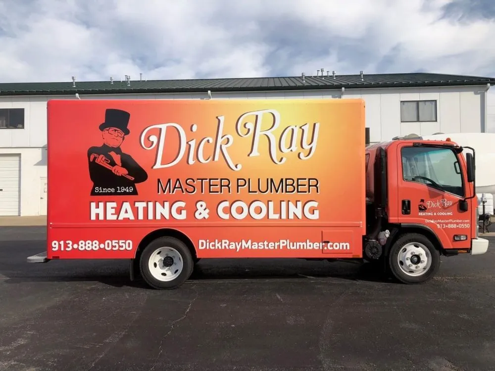Slide of Dick Ray Master Plumber Heating and Cooling