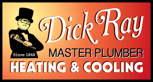 Slide of Dick Ray Master Plumber Heating and Cooling