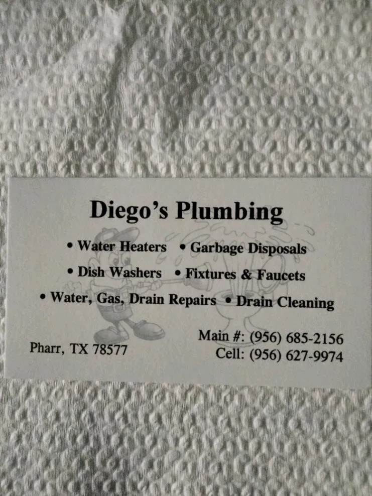 Slide of Diego's Plumbing