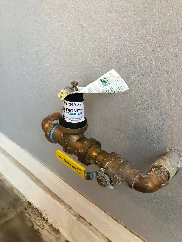 Slide of Dignity Plumbing Las Vegas