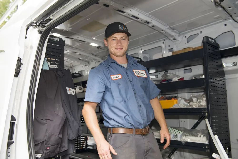 Slide of Dilling Heating & Cooling