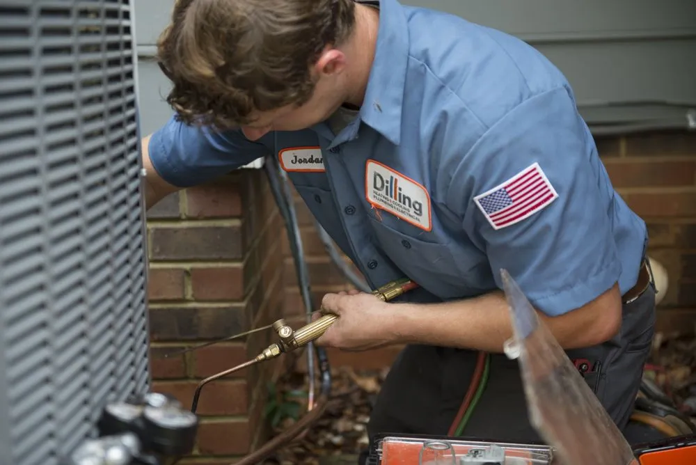 Slide of Dilling Heating & Cooling