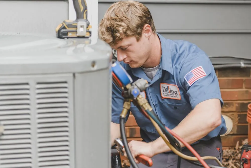 Slide of Dilling Heating & Cooling