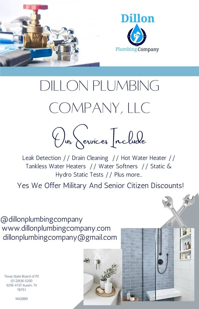 Slide of Dillon Plumbing Company