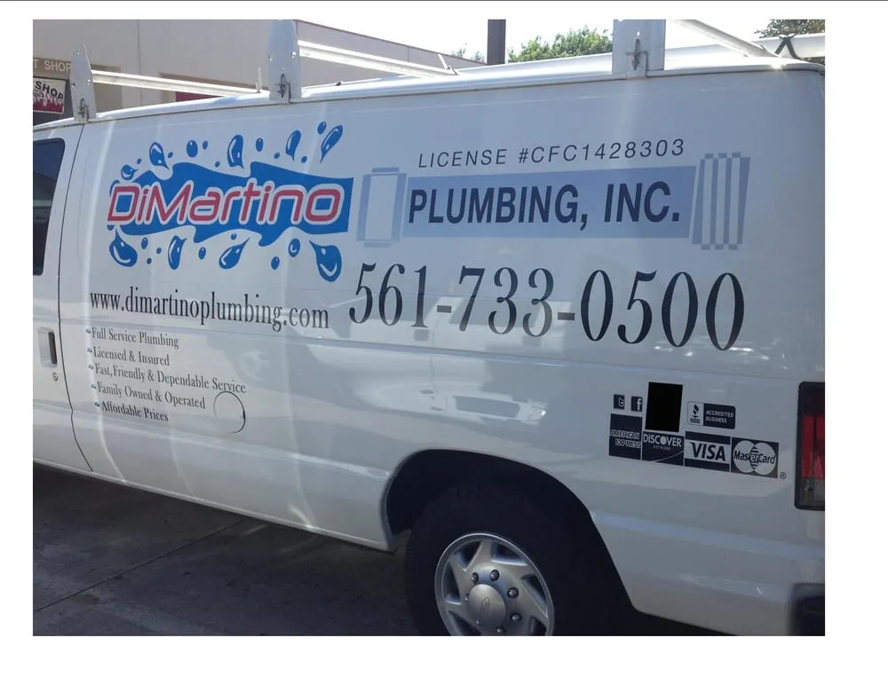 Slide of DiMartino Plumbing