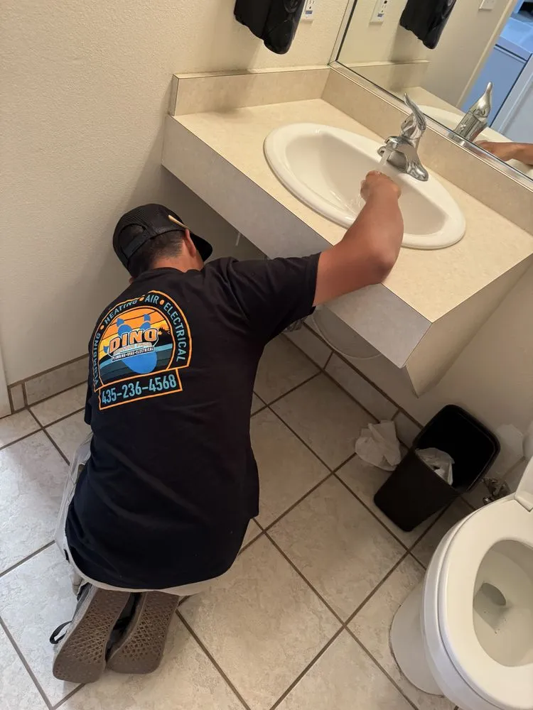 Emergency drain cleaning for homes in Washington, UT by Dino Plumbing & Service Pros