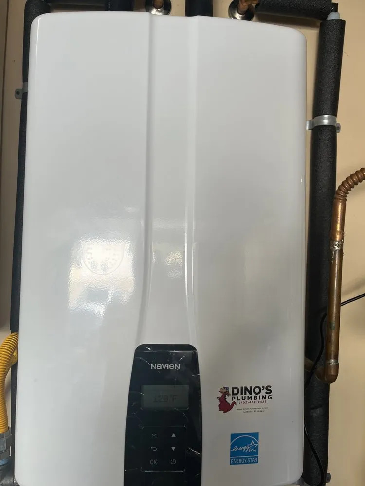 Slide of Dino's Plumbing