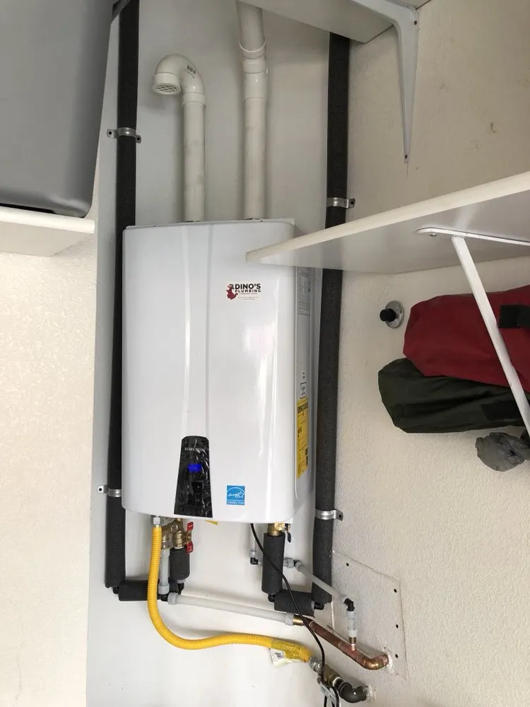 Slide of Dino's Plumbing