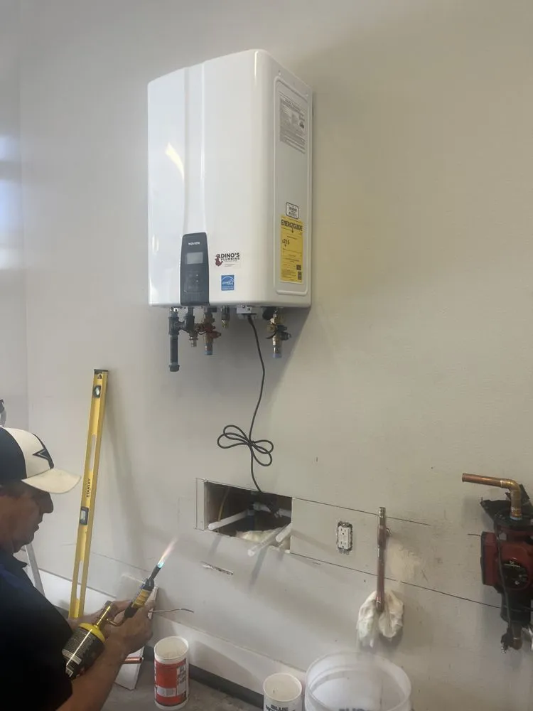 Slide of Dino's Plumbing