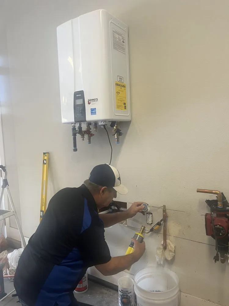 Slide of Dino's Plumbing