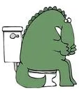 Slide of Dinosaur Plumbing