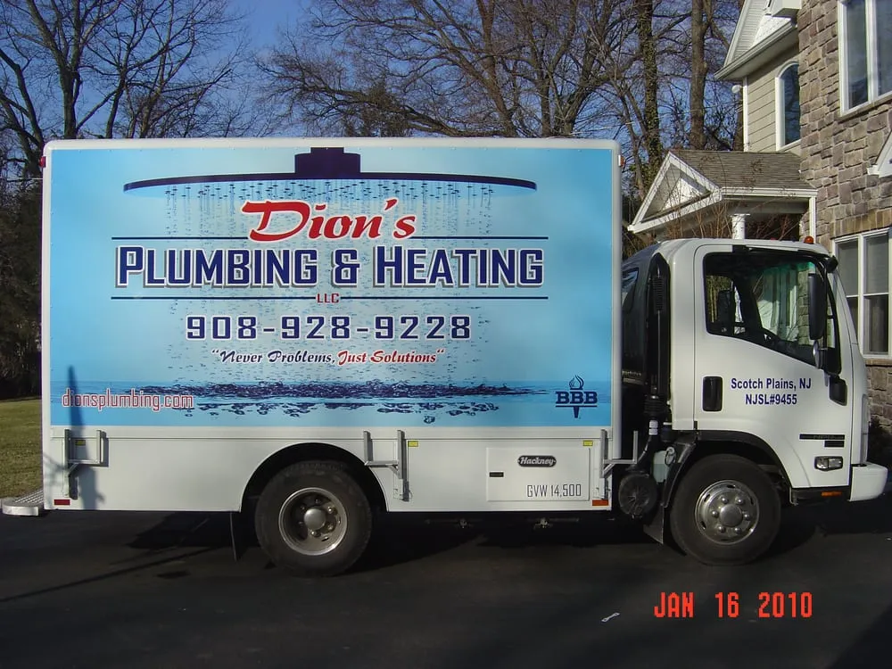 Slide of Dion's Plumbing & Heating