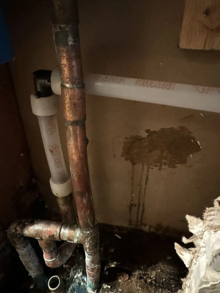 Slide of Direct Connection Plumbing