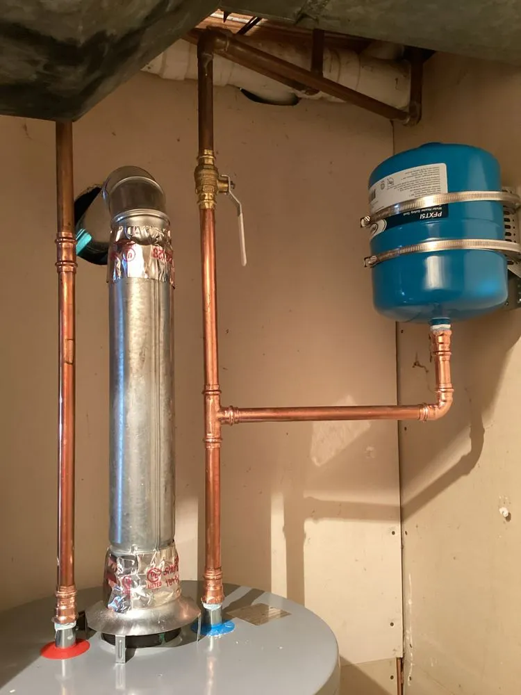 Slide of Direct Line Drain Gas & Water