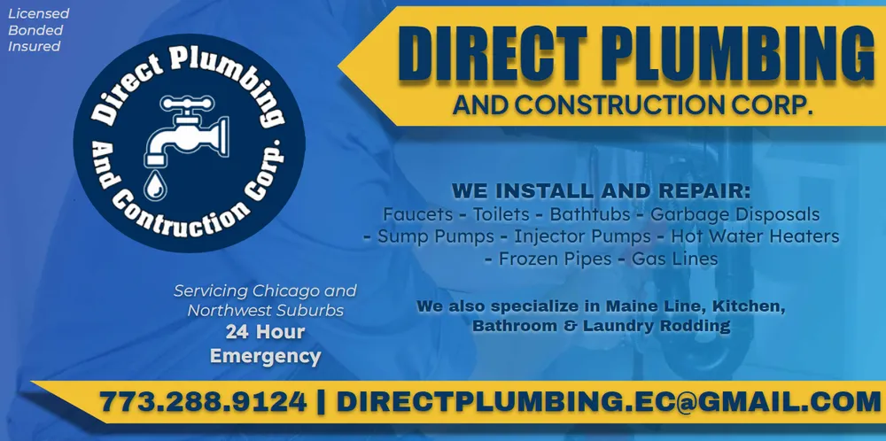 Slide of Direct Plumbing & Construction