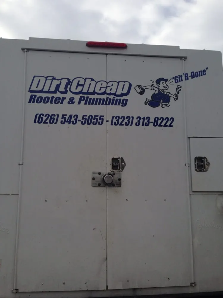 Slide of Dirt Cheap Plumbing