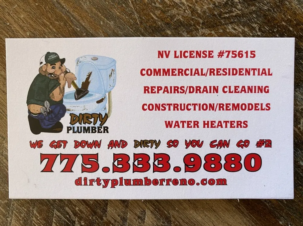 Slide of Dirty Plumber
