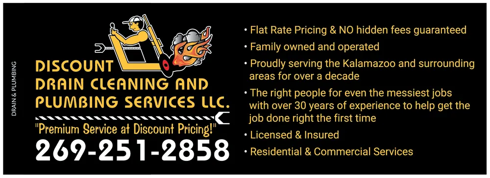 Slide of Discount Drain Cleaning and Plumbing Services