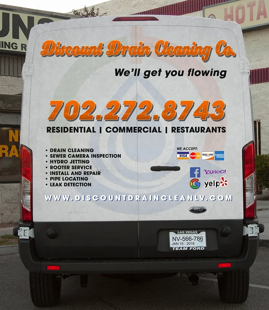 Slide of Discount Drain Cleaning