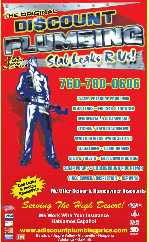 Slide of Discount Plumbing