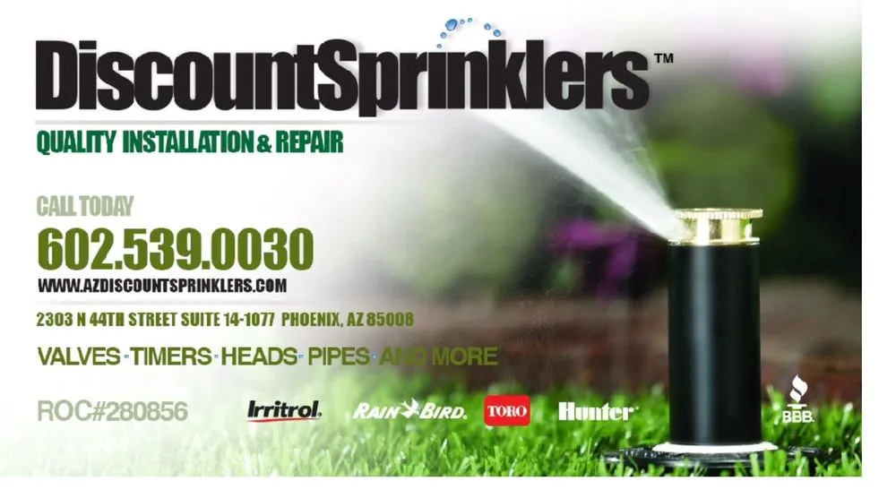 Slide of Discount Sprinkler and Drip Repair