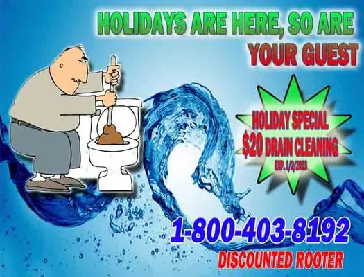 Discounted Rooter Logo