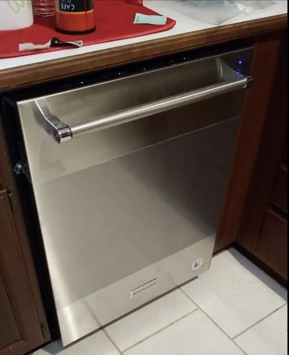 Slide of Dishwasher Installer