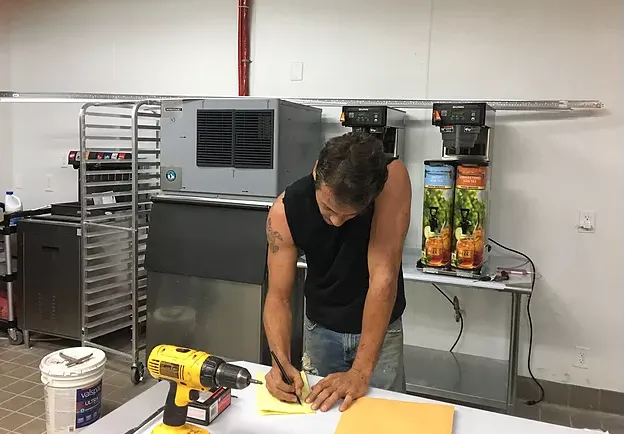 Slide of Ditch Plumbing