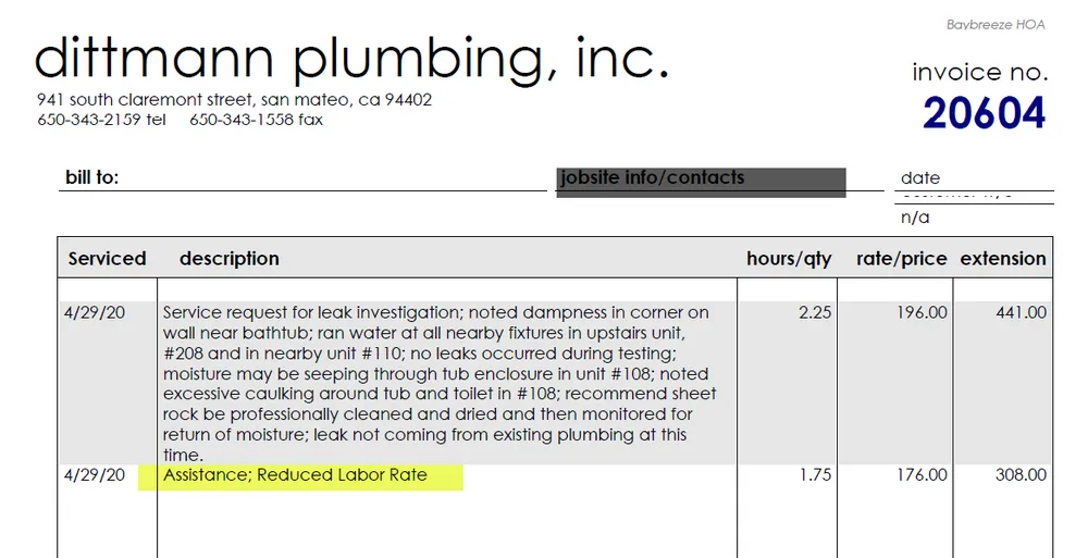 Slide of Dittmann Plumbing