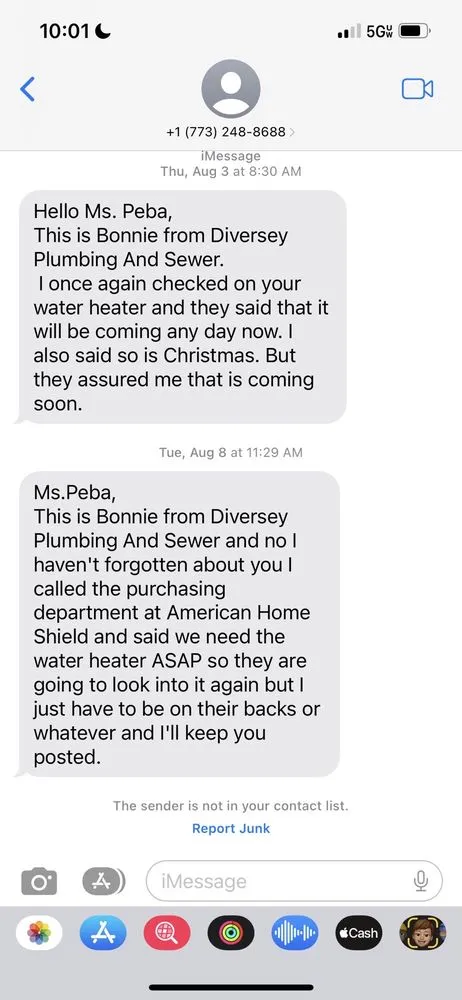 Slide of Diversey Plumbing & Sewer