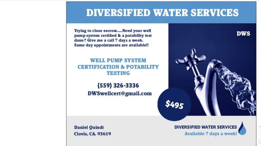 Slide of Diversified Water Services