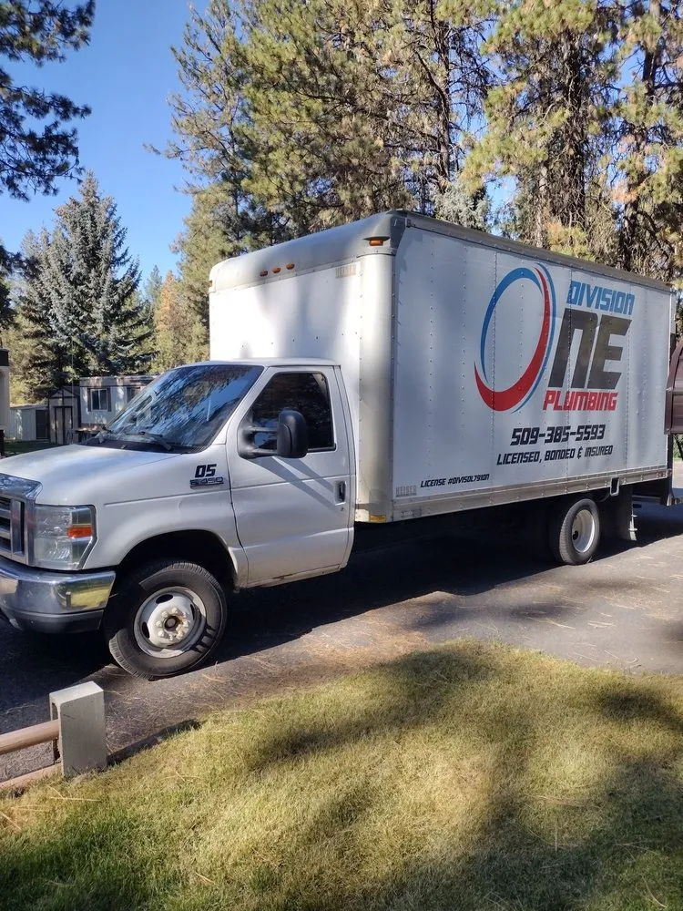 Slide of Division One Plumbing