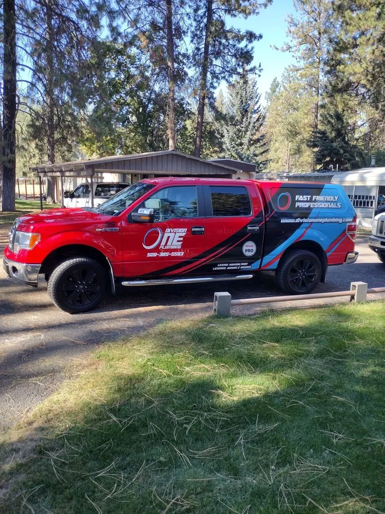 Slide of Division One Plumbing