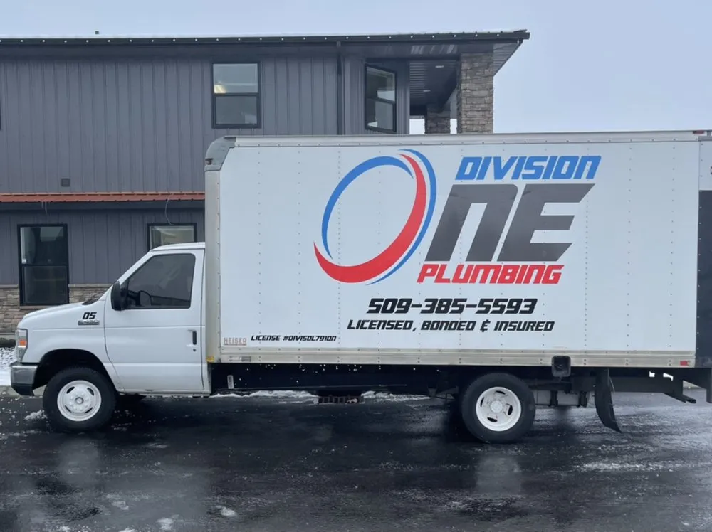 Slide of Division One Plumbing