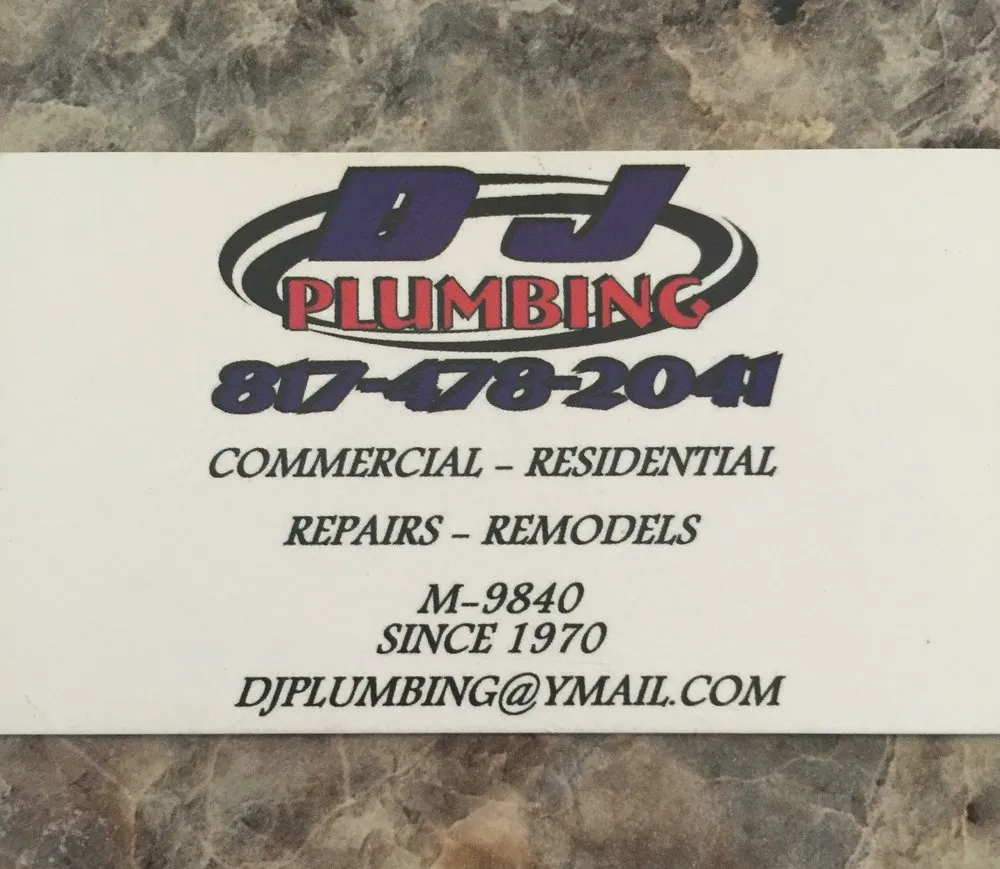 Slide of DJ Plumbing & Backhoe Service