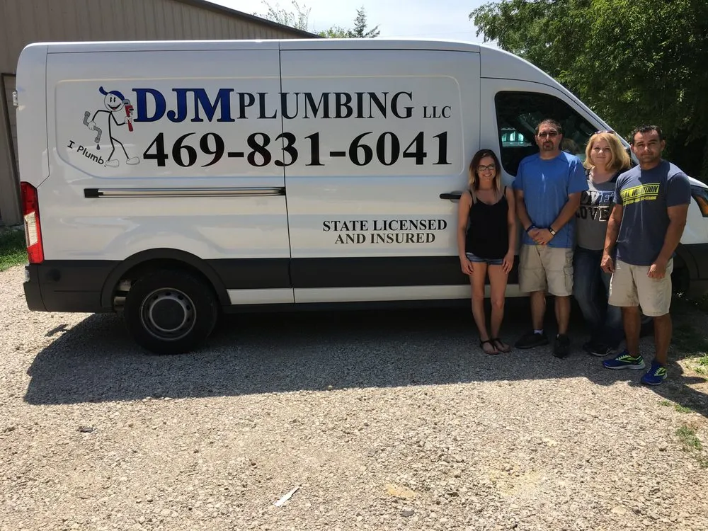 Slide of DJM Plumbing