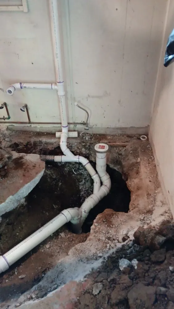 Slide of DK Drain Cleaning