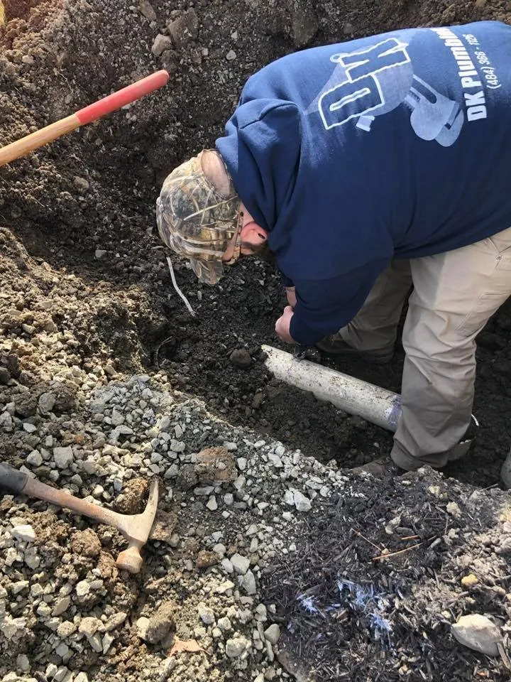 Quality pipe repair service in Barto, PA - DK Plumbing