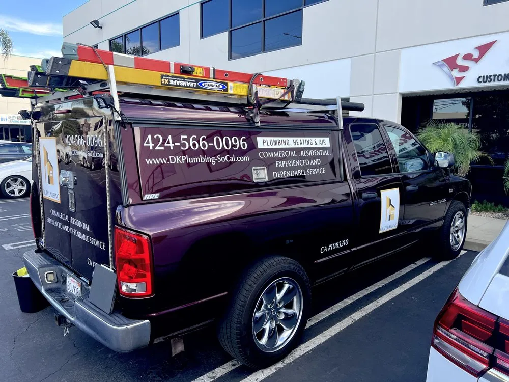 Slide of DK Plumbing