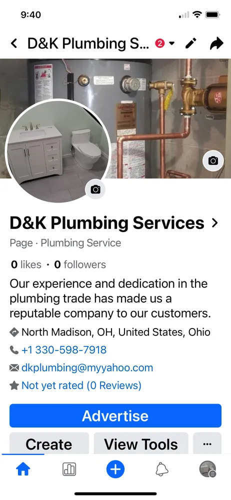Slide of D&K Plumbing Services
