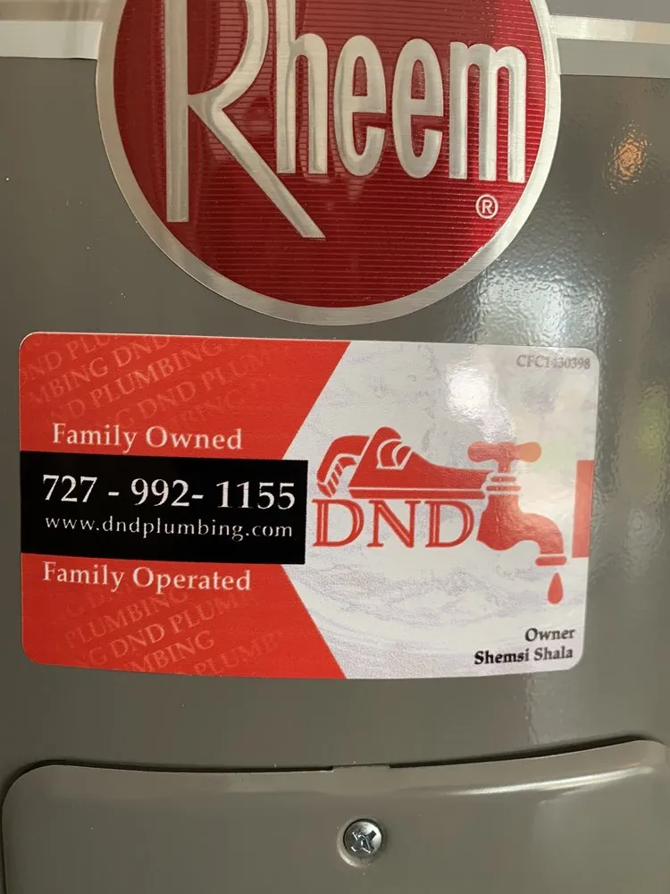 Slide of DND Plumbing